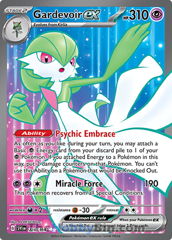 0228 Gardevoir ex Ultra Rare Scarlet & Violet Base Set