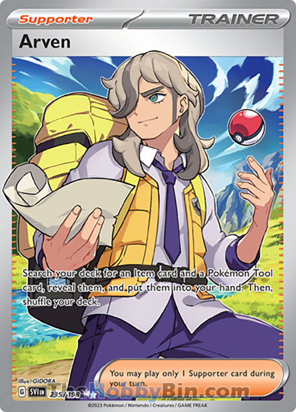 Arven #235/198 Ultra Rare - Scarlet & Violet Base Set Pokemon card