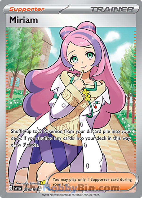 0238 Miriam Ultra Rare Scarlet & Violet Base Set