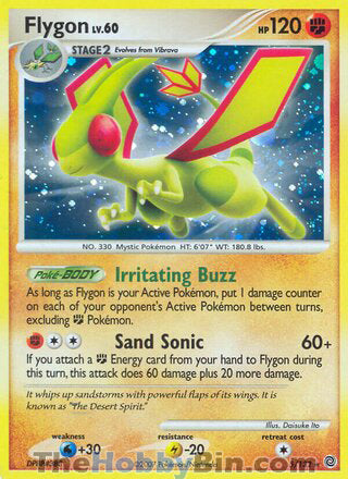 Flygon Secret Wonders Holo Rare #5/132