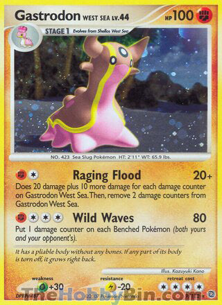 0009 Gastrodon West Sea Holo Rare Secret Wonders
