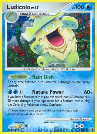 0013 Ludicolo Holo Rare Secret Wonders
