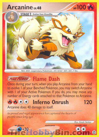 Arcanine Secret Wonders Rare #22/132