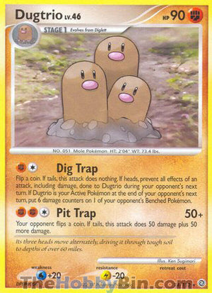 0024 Dugtrio Rare Secret Wonders