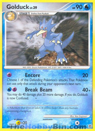 Golduck Secret Wonders Rare #28/132