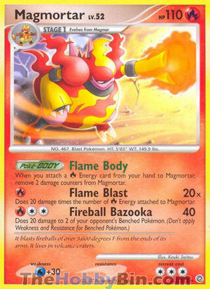 0031 Magmortar Rare Secret Wonders