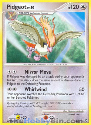 0035 Pidgeot Rare Secret Wonders