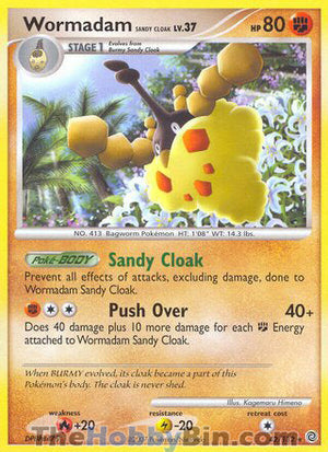0042 Wormadam Sandy Cloak Rare Secret Wonders