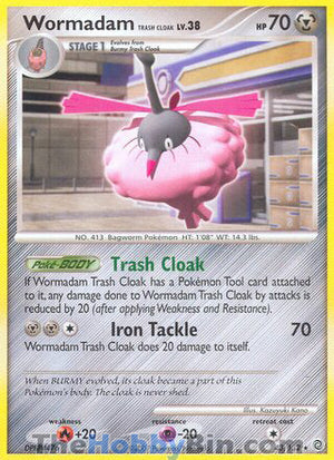 0043 Wormadam Trash Cloak Rare Secret Wonders
