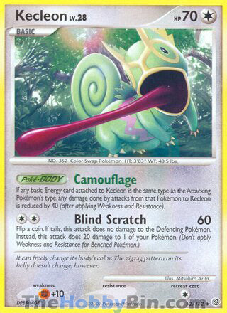Kecleon #52/132 Uncommon - Secret Wonders Pokemon card