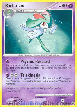 Kirlia Secret Wonders Uncommon #53/132