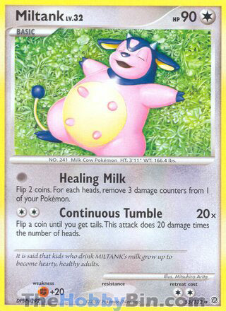 Miltank #55/132 Uncommon - Secret Wonders Pokemon card