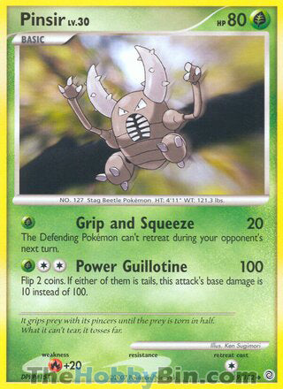 Pinsir #59/132 Uncommon - Secret Wonders Pokemon card