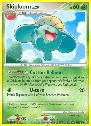 Skiploom #65/132 Uncommon - Secret Wonders Pokemon card