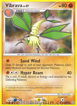 Vibrava #74/132 Uncommon - Secret Wonders Pokemon card
