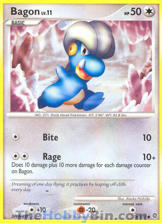 Bagon #76/132 Common - Secret Wonders Pokemon card
