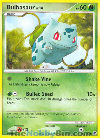 Bulbasaur Secret Wonders Common #77/132