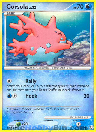 Corsola Secret Wonders Common #84/132