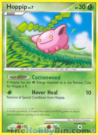 Hoppip #90/132 Common - Secret Wonders Pokemon card