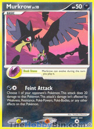 Murkrow #95/132 Common - Secret Wonders Pokemon card