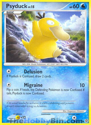 Psyduck #100/132 Common - Secret Wonders Pokemon card