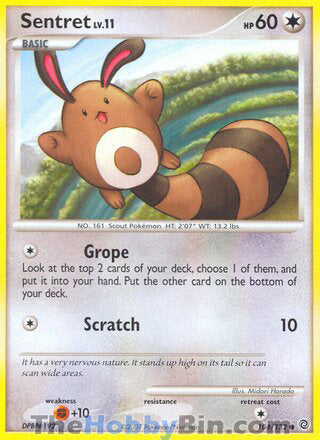 Sentret #104/132 Common - Secret Wonders Pokemon card