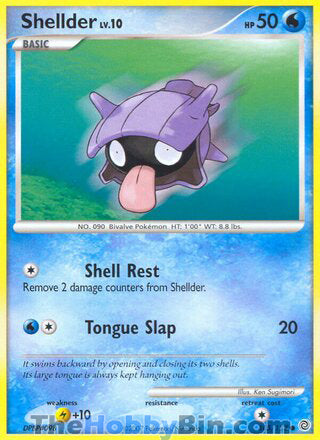 Shellder #105/132 Common - Secret Wonders Pokemon card