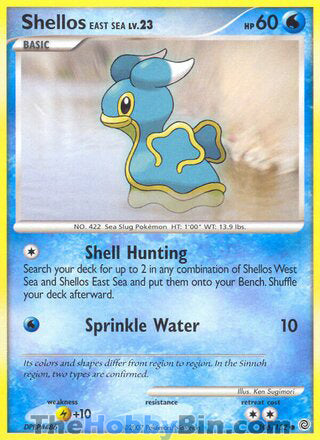 Shellos East Sea #106/132 Common - Secret Wonders Pokemon card