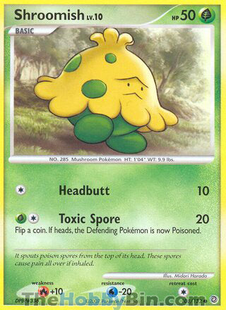 Shroomish #108/132 Common - Secret Wonders Pokemon card