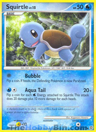 Squirtle #112/132 Common - Secret Wonders Pokemon card