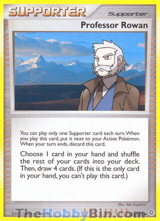 Professor Rowan #123/132 Uncommon - Secret Wonders Pokemon card