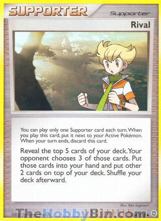 Rival #124/132 Uncommon - Secret Wonders Pokemon card