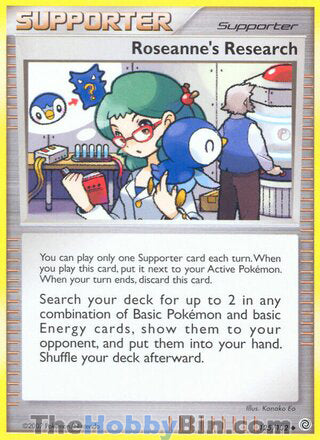 Roseanne's Research #125/132 Uncommon - Secret Wonders Pokemon card