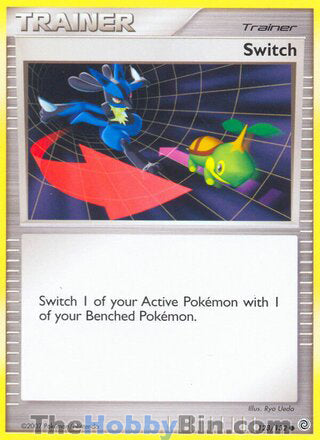 Switch #128/132 Common - Secret Wonders Pokemon card