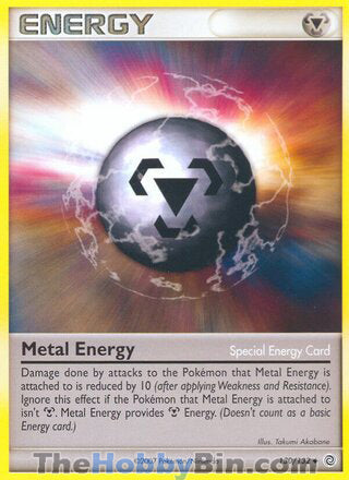 Metal Energy #130/132 Uncommon - Secret Wonders Pokemon card