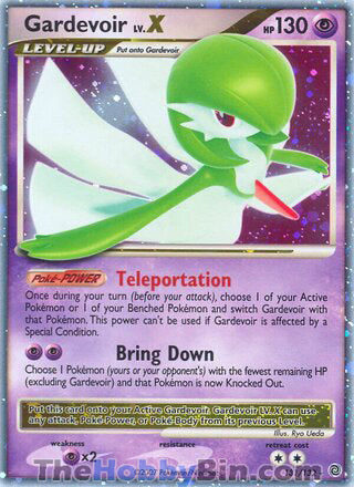 Gardevoir LV.X Secret Wonders Ultra Rare #131/132