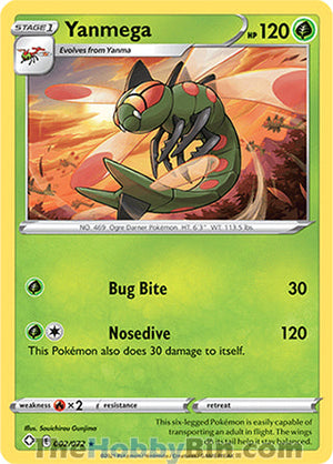 0002 Yanmega Rare Shining Fates