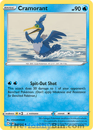 0028 Cramorant Uncommon Shining Fates
