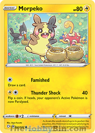 0035 Morpeko Common Shining Fates
