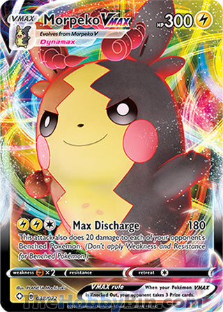 0038 Morpeko VMAX Ultra Rare Shining Fates