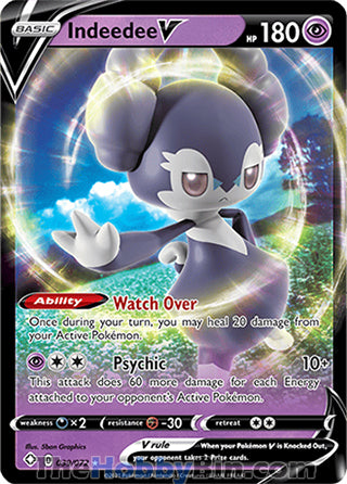 0039 Indeedee V Ultra Rare Shining Fates