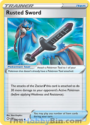 0062 Rusted Sword Uncommon Shining Fates