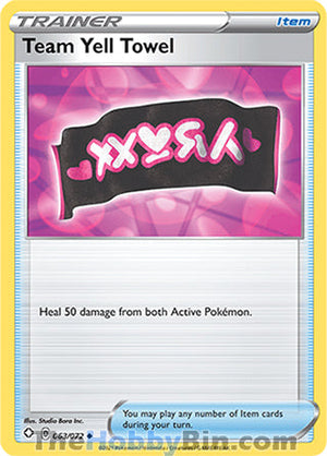 0063 Team Yell Towel Uncommon Shining Fates