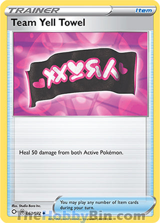 0063 Team Yell Towel Uncommon Shining Fates