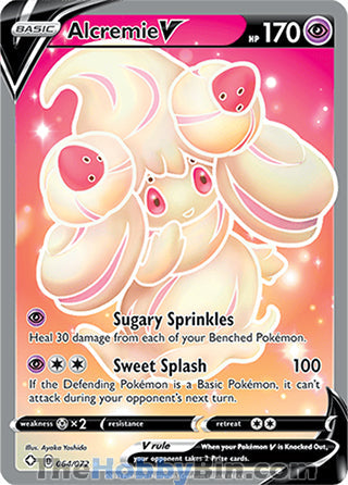 Alcremie V Shining Fates Ultra Rare #064/072