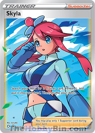 Skyla #072/072 Ultra Rare - Shining Fates Pokemon card