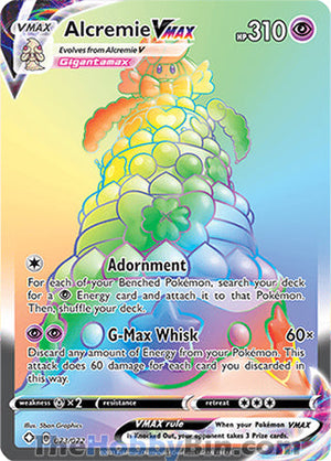 0073 Alcremie VMAX Secret Rare Shining Fates
