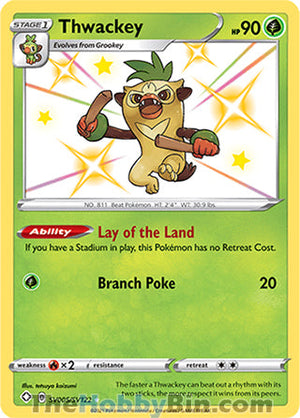SV005 Thwackey Shiny Holo Rare Shining Fates