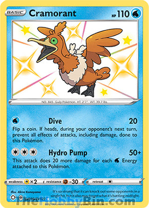 SV030 Cramorant Shiny Holo Rare Shining Fates