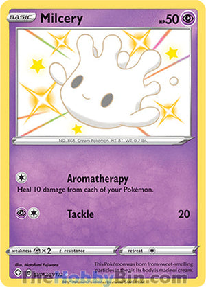 SV057 Milcery Shiny Holo Rare Shining Fates